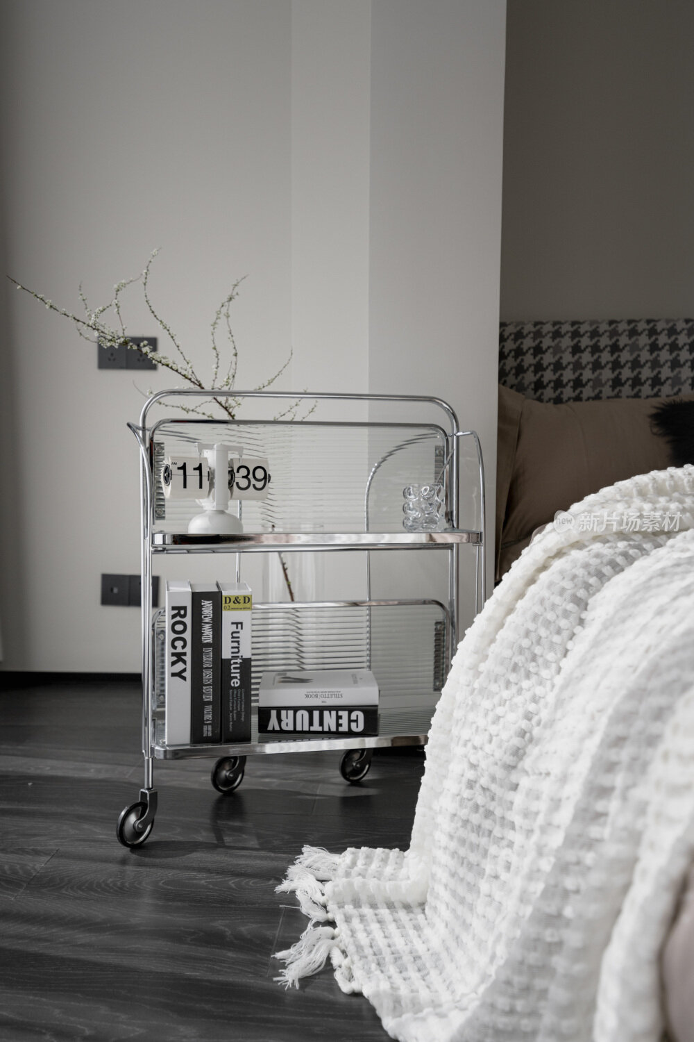 现代黑白简约室内装修设计