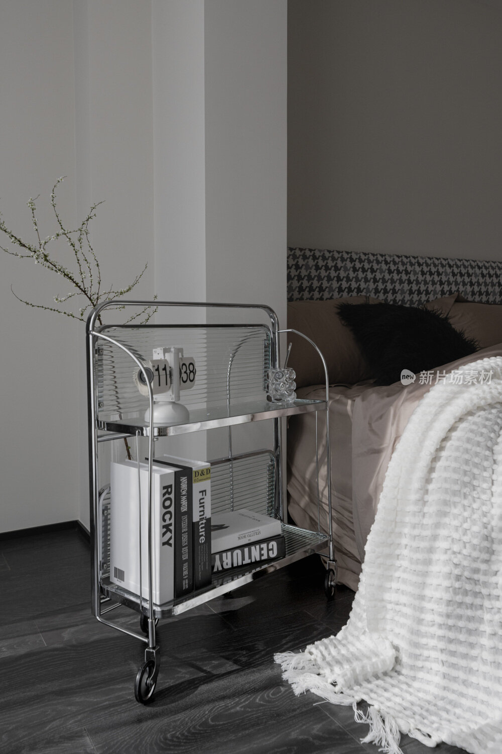 现代黑白简约室内装修设计