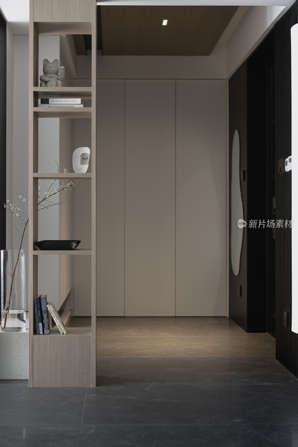 现代黑白简约室内装修设计