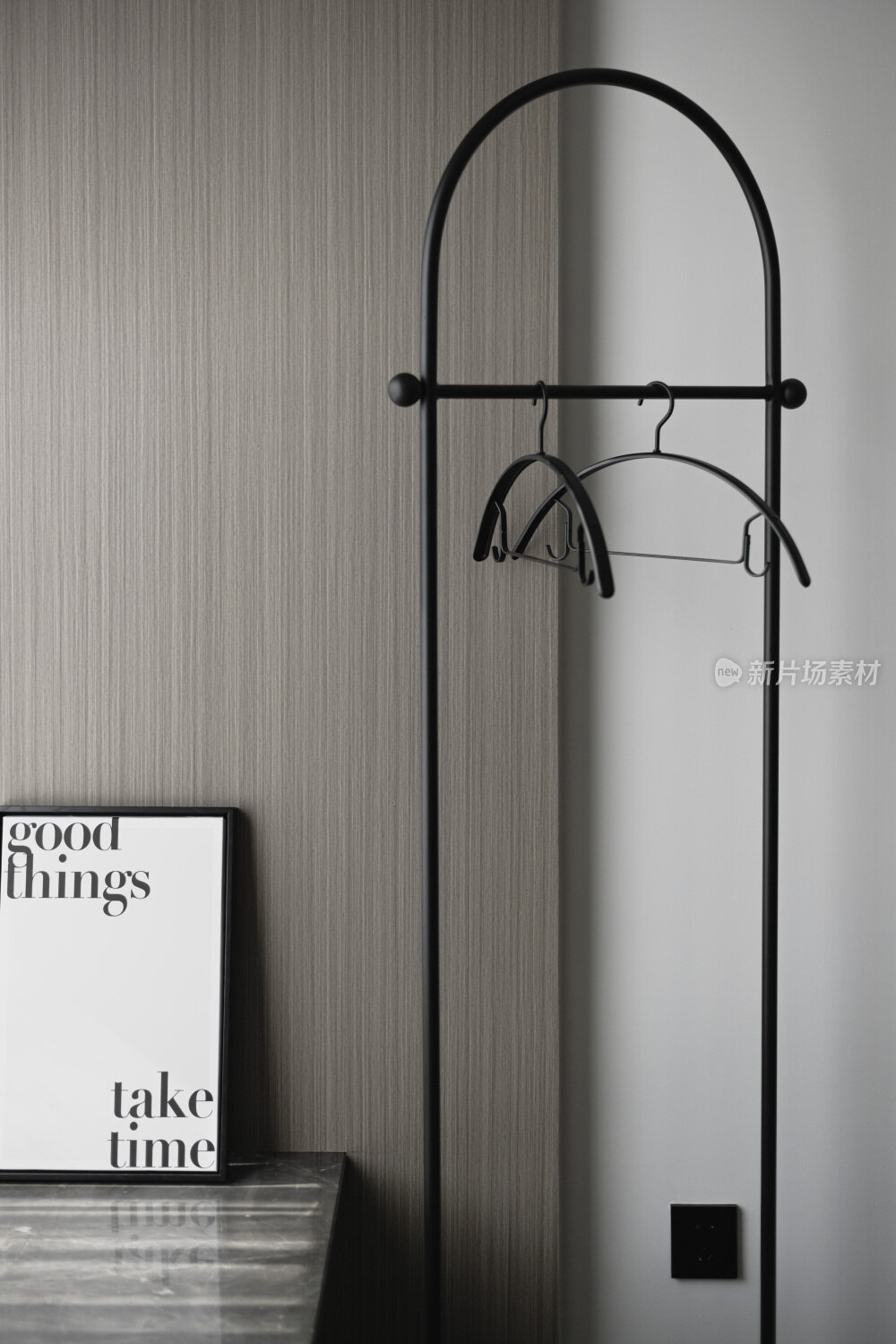 现代黑白简约室内装修设计