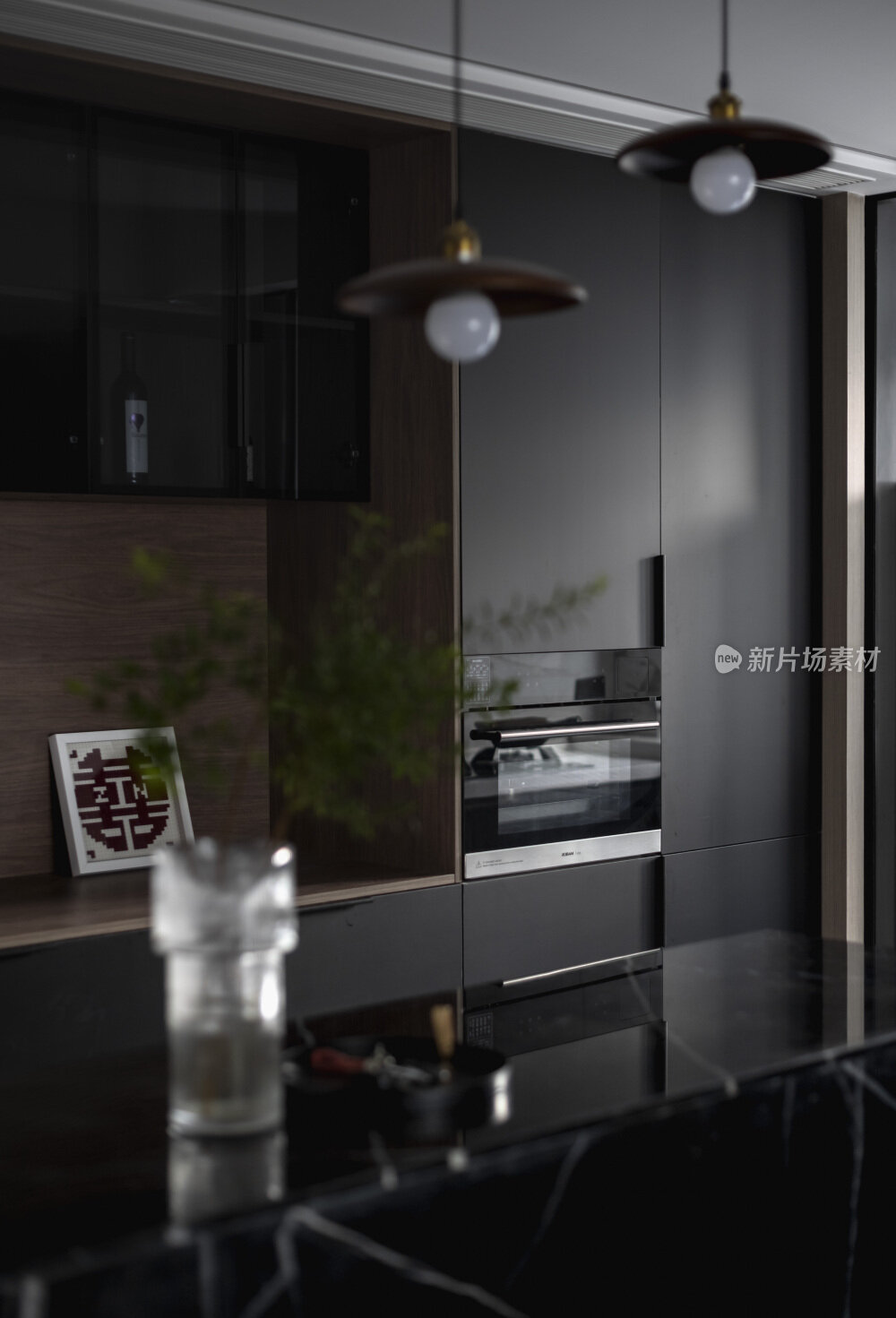 现代黑白简约室内装修设计