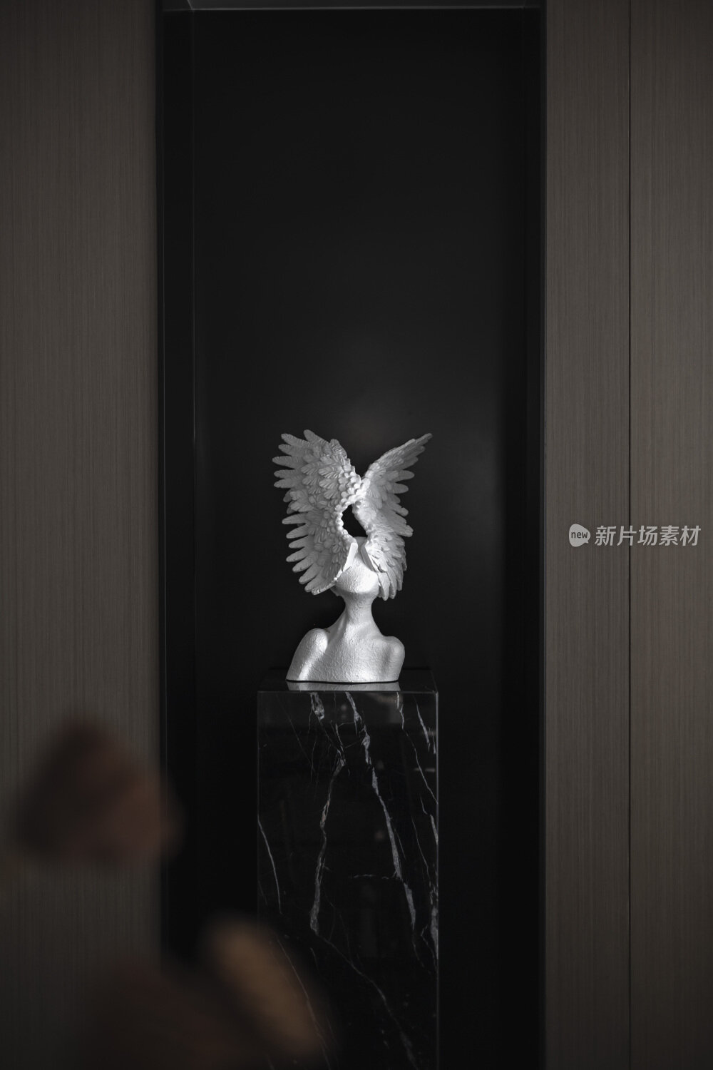 现代黑白简约室内装修设计