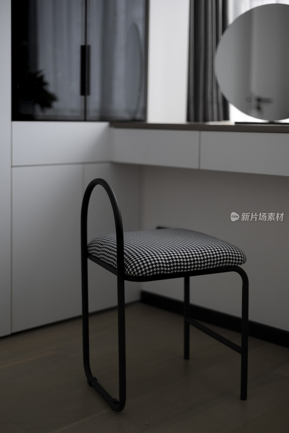 现代黑白简约室内装修设计