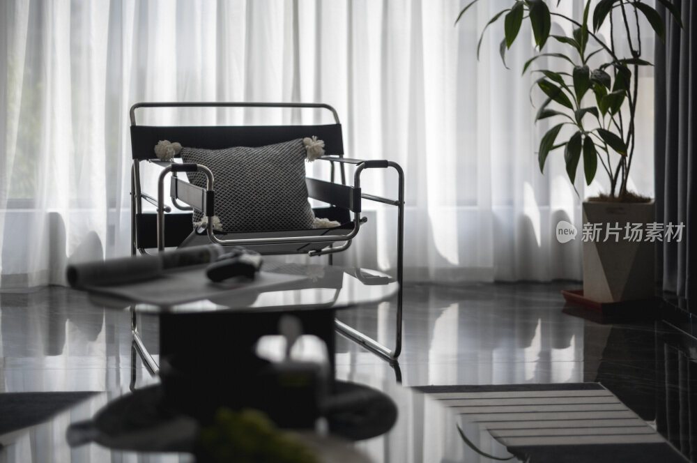 现代黑白简约室内装修设计