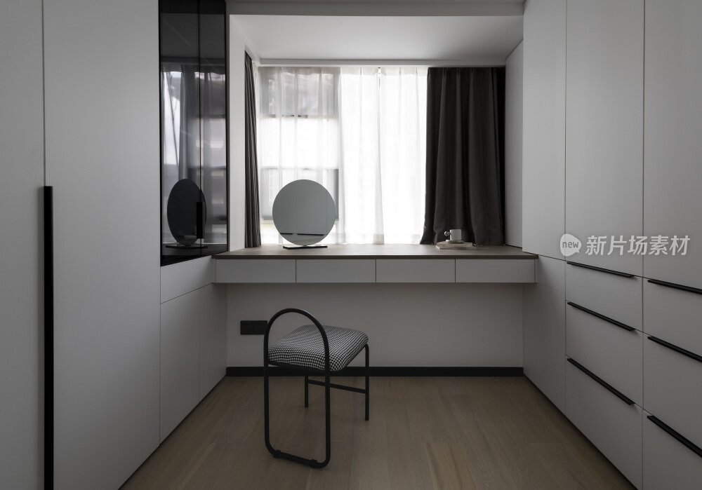 现代黑白简约室内装修设计