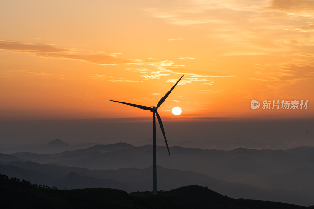 河南信阳灵山金鼎日出