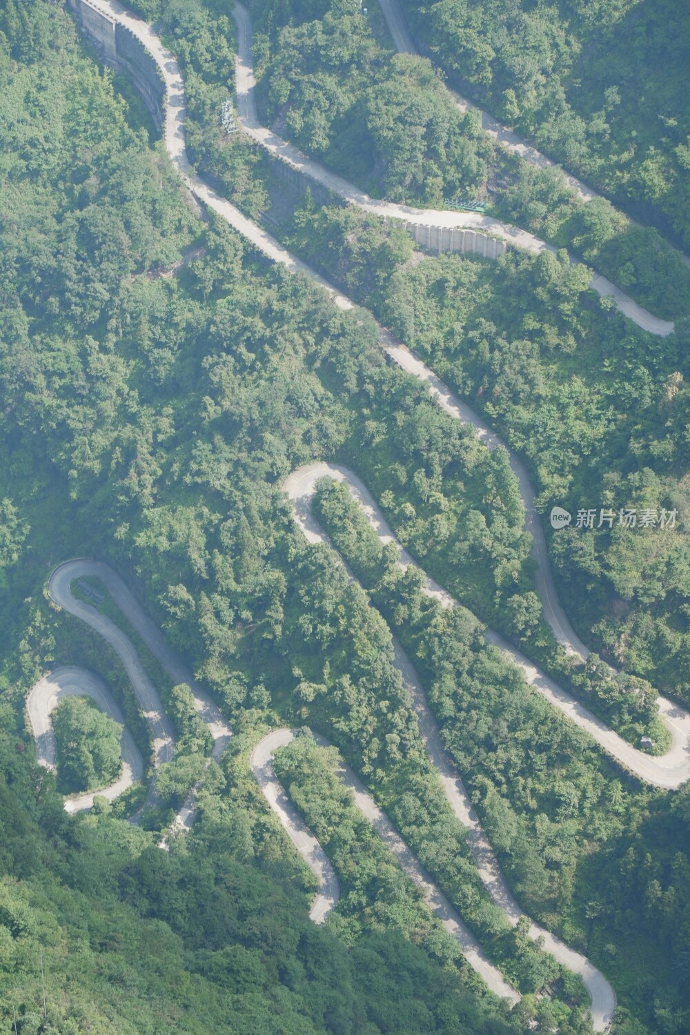 张家界天门山景区风光素材