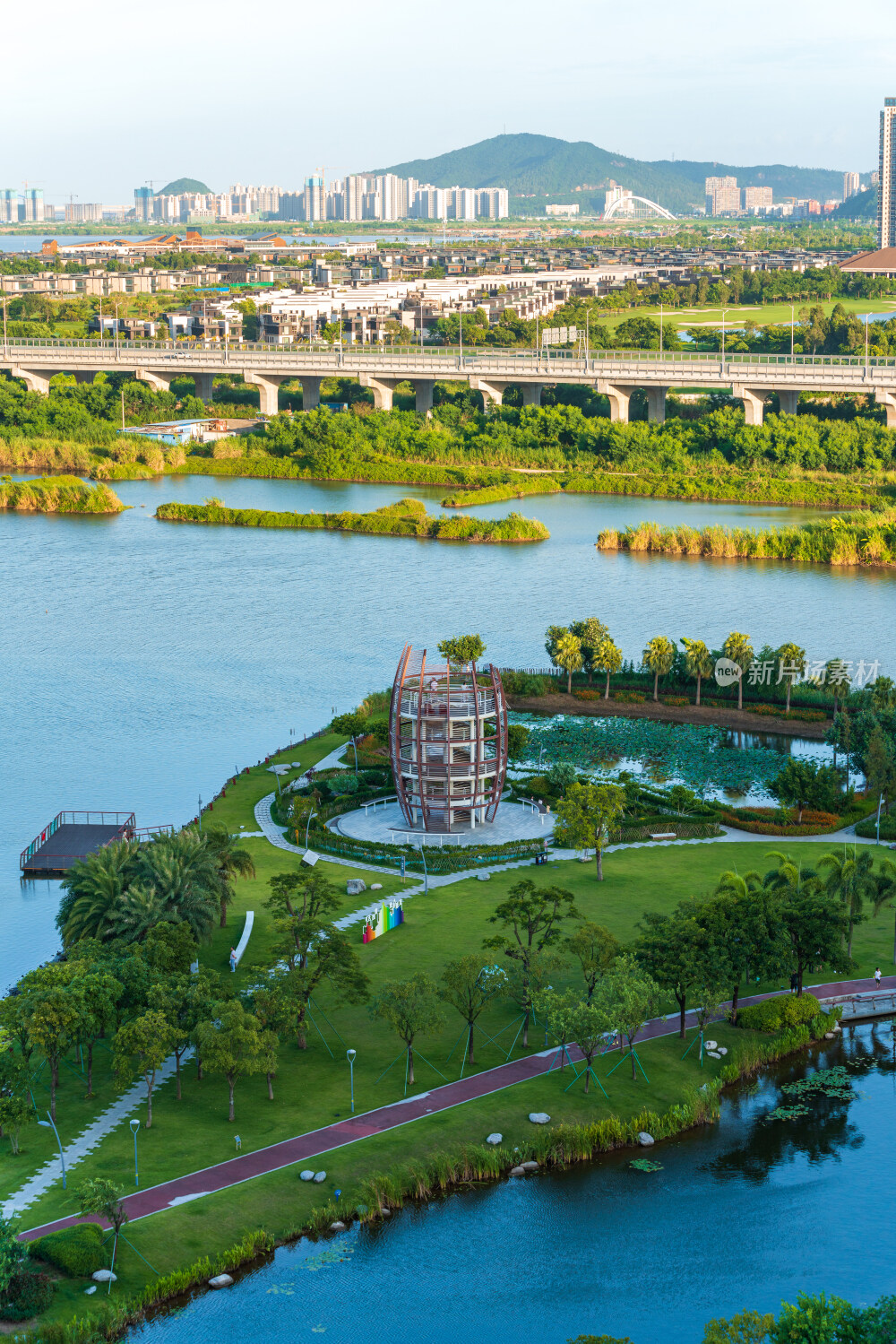 珠海市金湾中心河湿地公园