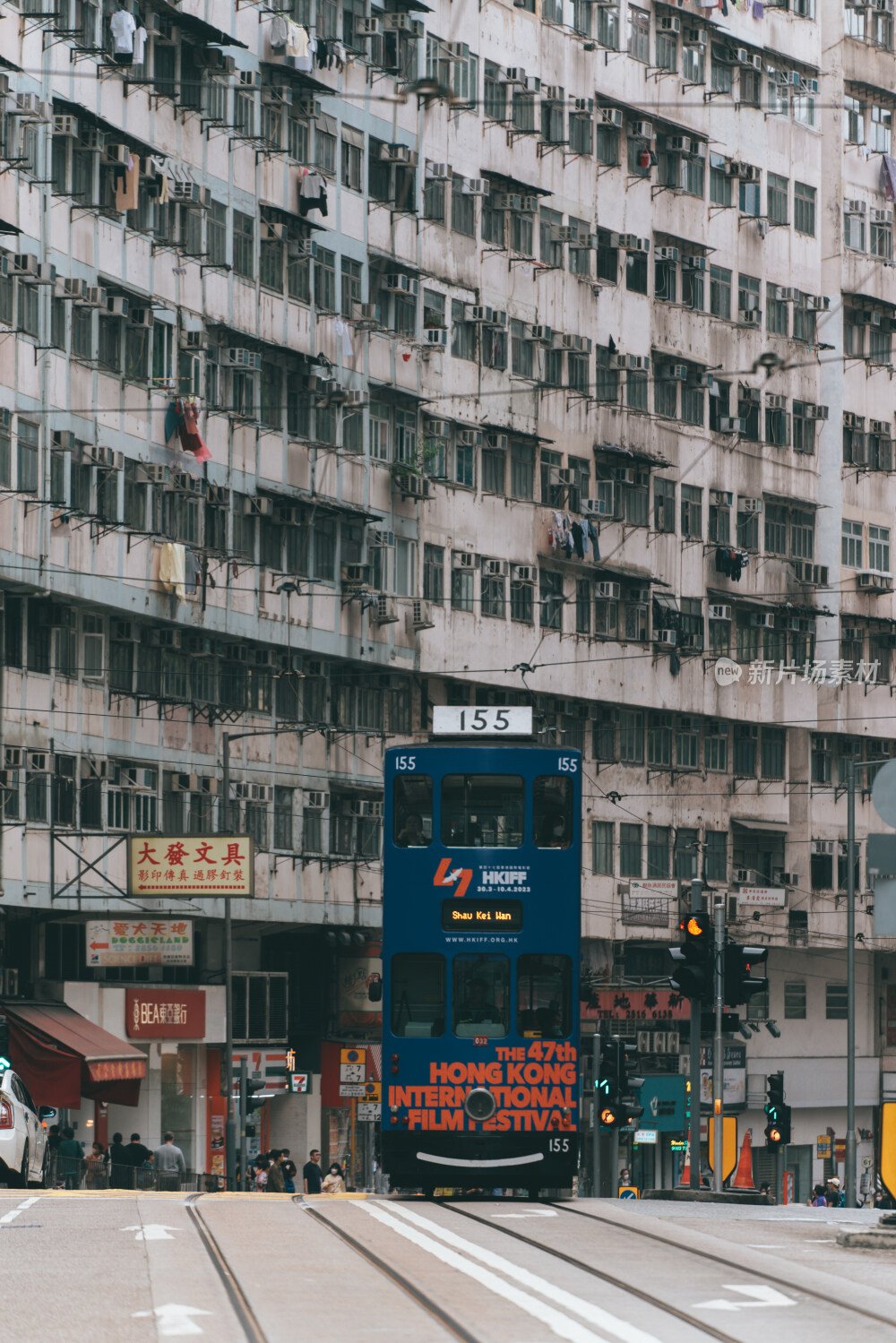 香港怪兽大厦的叮叮车