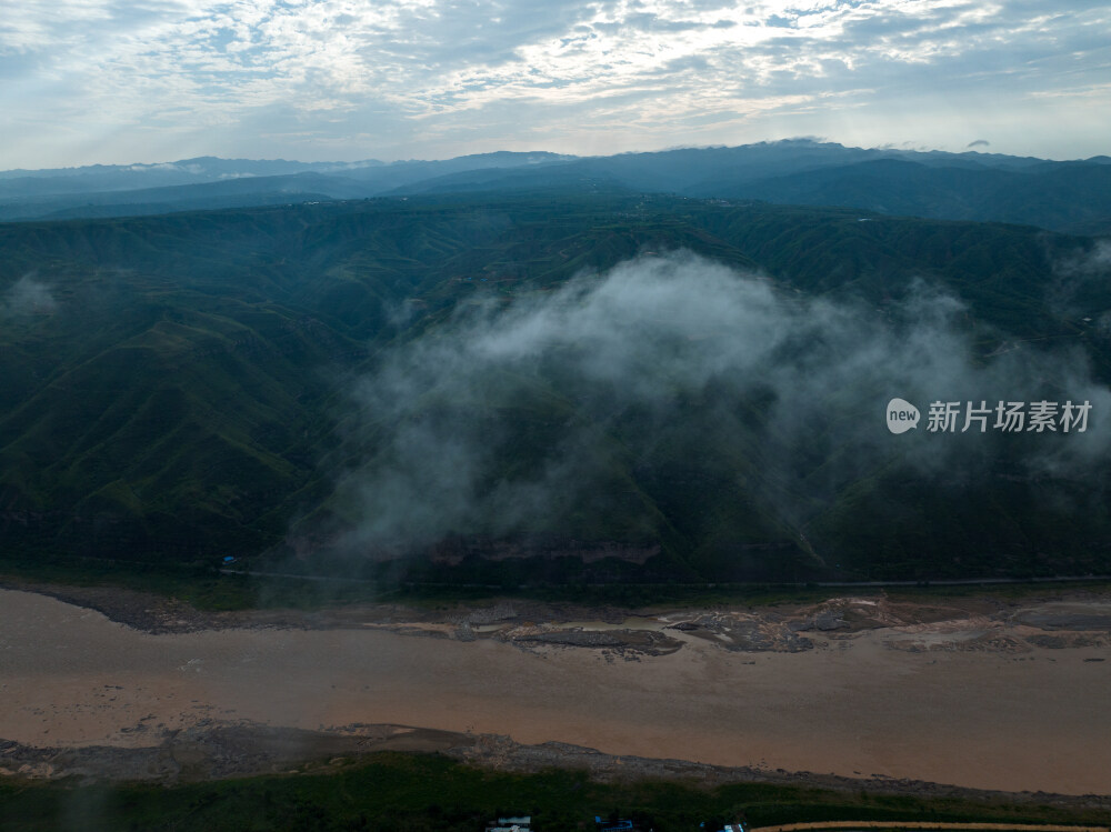 黄河黄河壶口瀑布江河山河河流奔腾河流长江