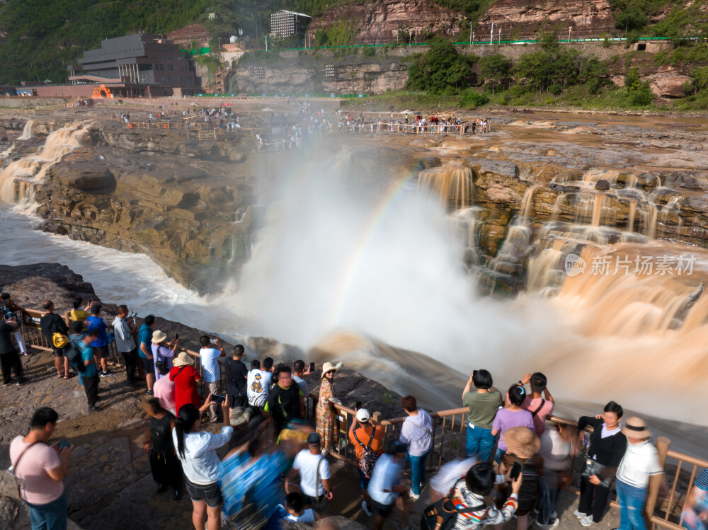 黄河黄河壶口瀑布江河山河河流奔腾河流长江