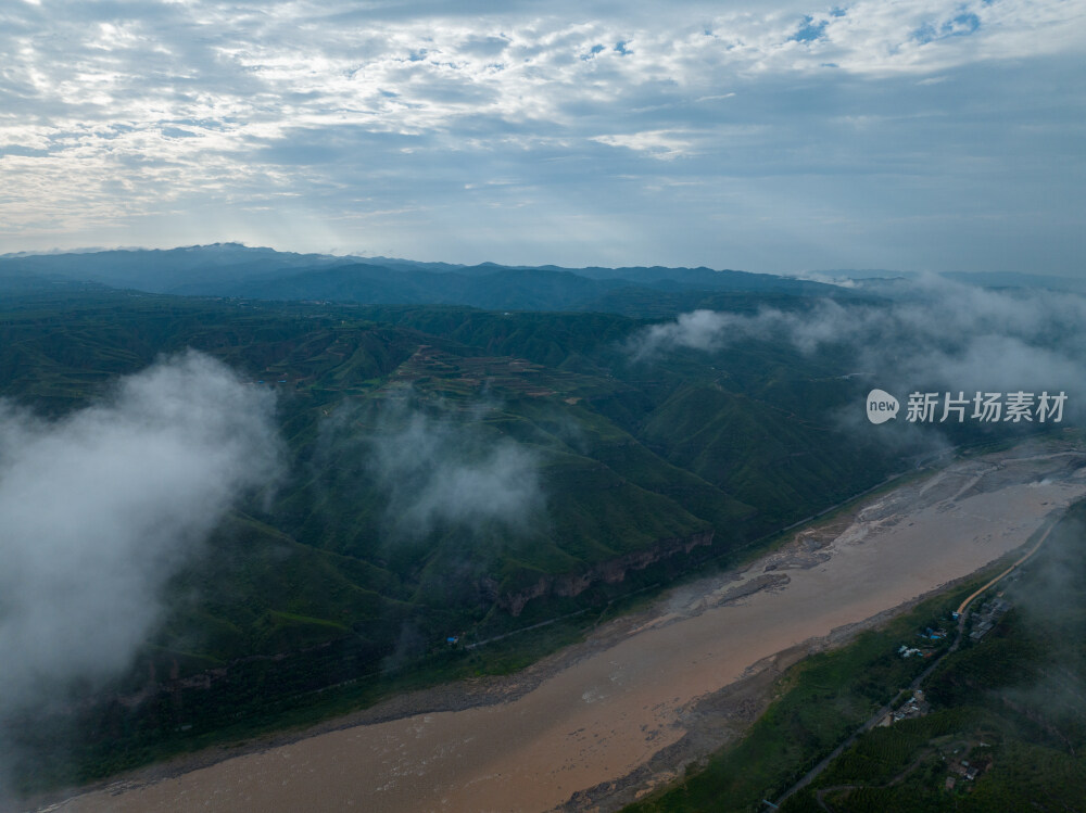 黄河黄河壶口瀑布江河山河河流奔腾河流长江