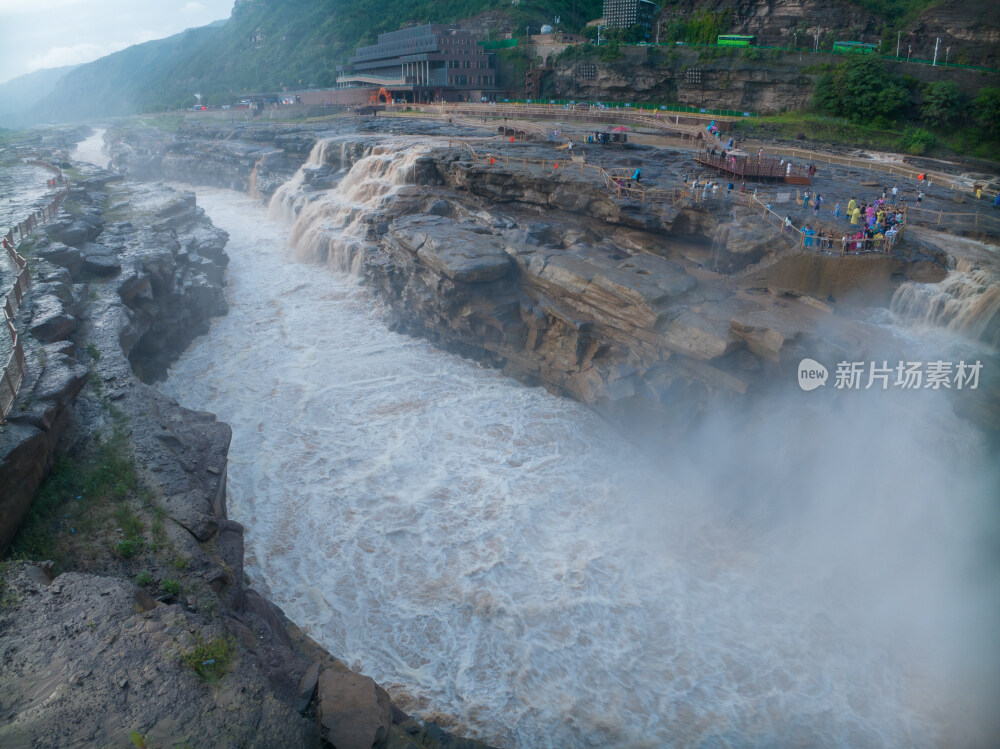 黄河黄河壶口瀑布江河山河河流奔腾河流长江