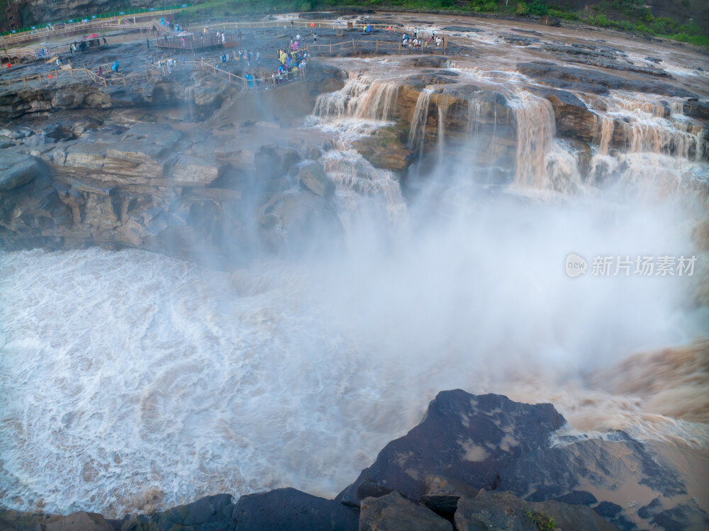 黄河黄河壶口瀑布江河山河河流奔腾河流长江