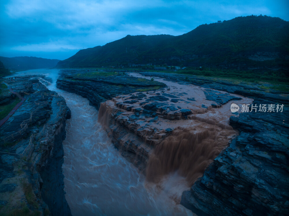 黄河黄河壶口瀑布江河山河河流奔腾河流长江