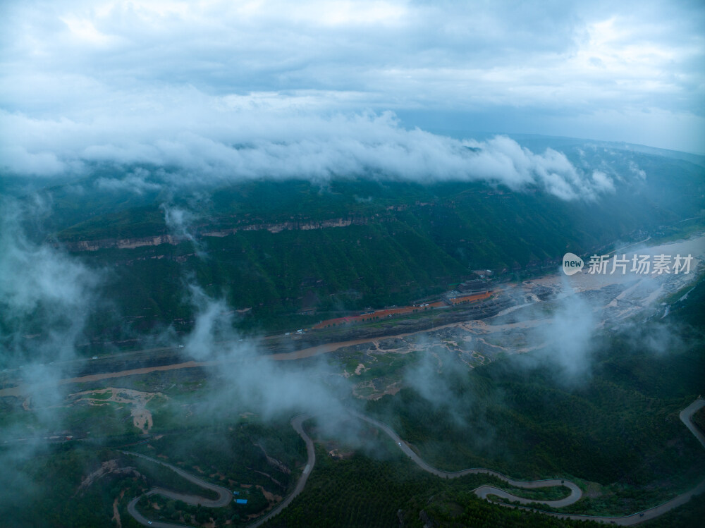 黄河黄河壶口瀑布江河山河河流奔腾河流长江