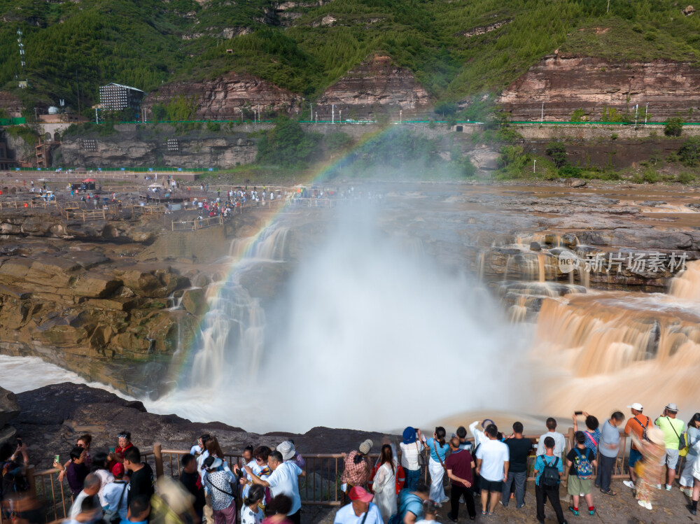 黄河黄河壶口瀑布江河山河河流奔腾河流长江