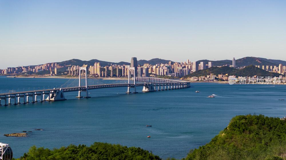 青岛星海湾跨海大桥航拍