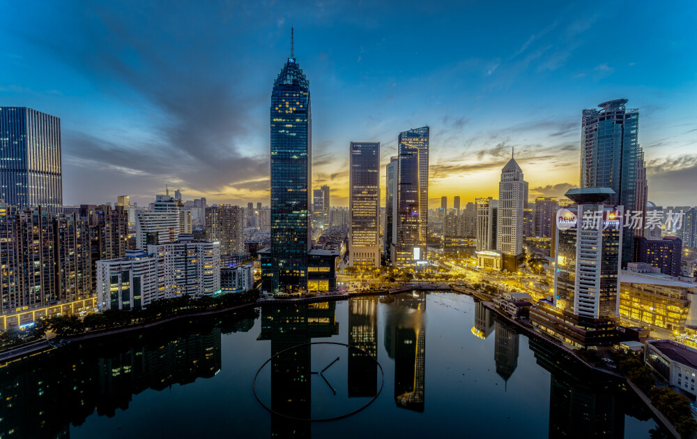 武汉西北湖蓝调内透时间合成