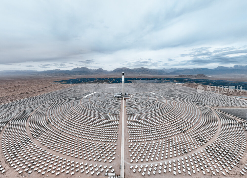 德令哈光能发电站