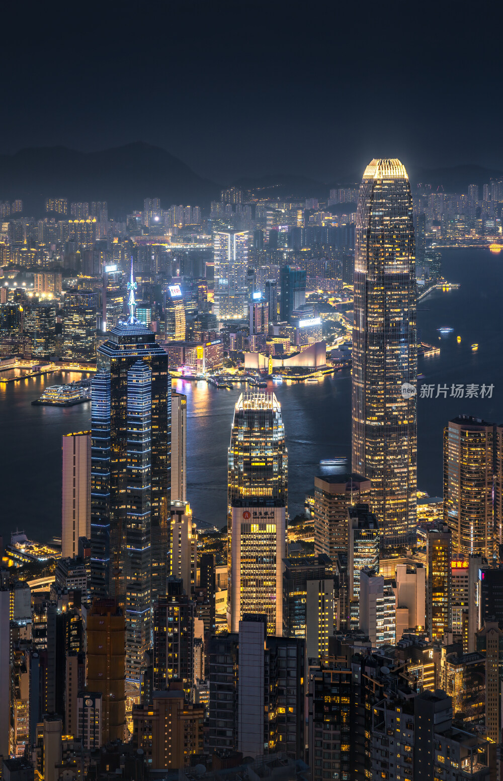 香港维多利亚港夜景