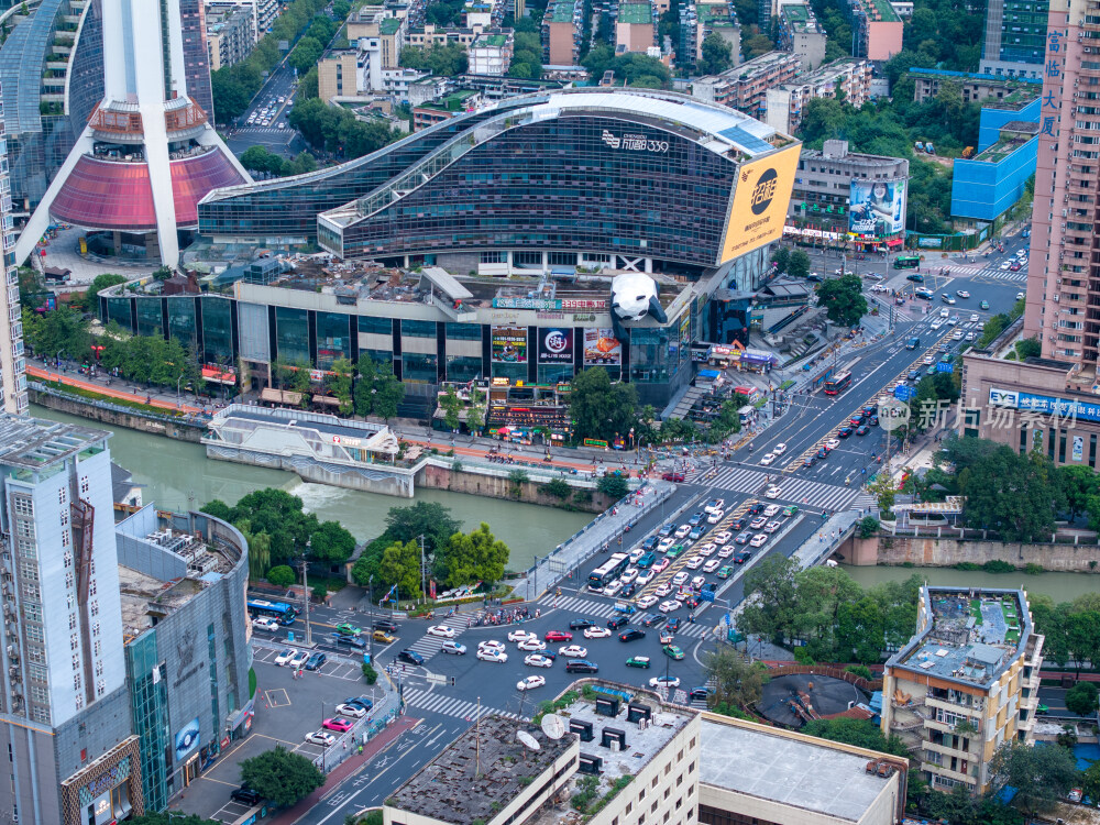 成都339电视塔航拍