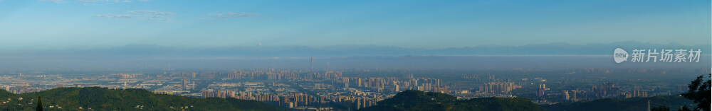 成都雪山山脉接片