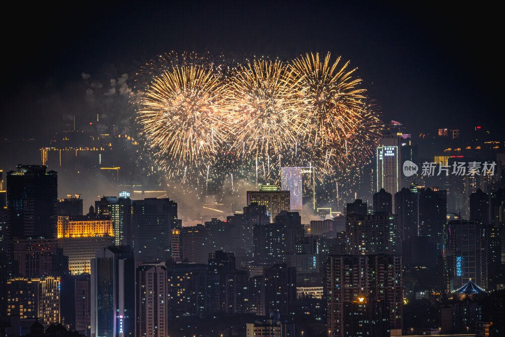 2024广州白鹅潭烟花及无人机表演