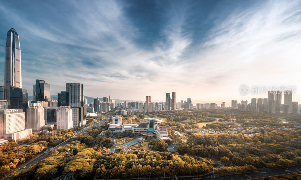 深圳城市风光地标建筑