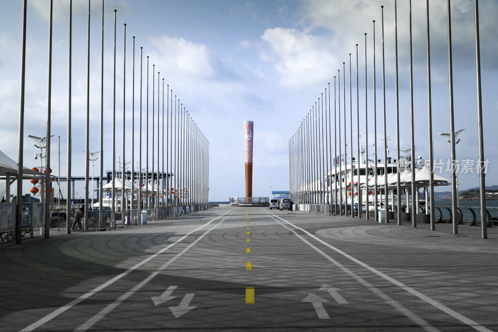 青岛奥帆中心火炬