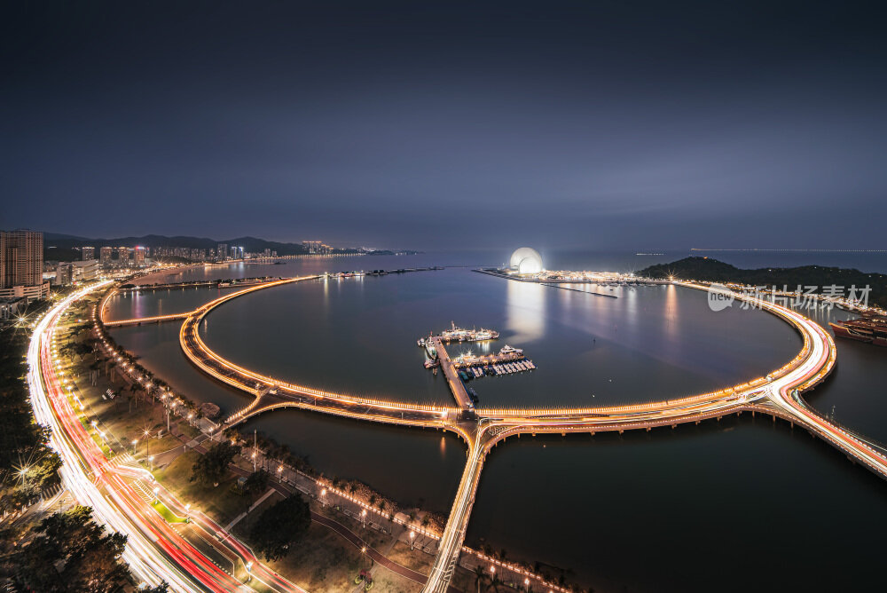 珠海日月贝与新月路