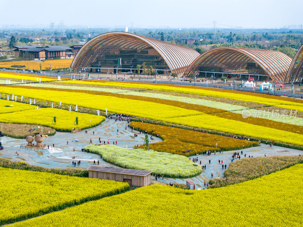 成都天府农博园航拍