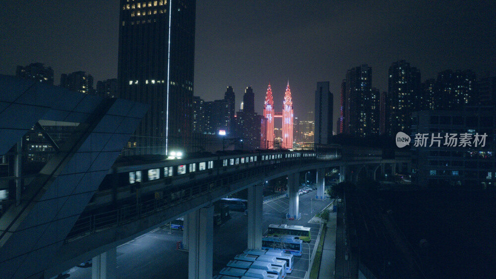 重庆主城区夜景