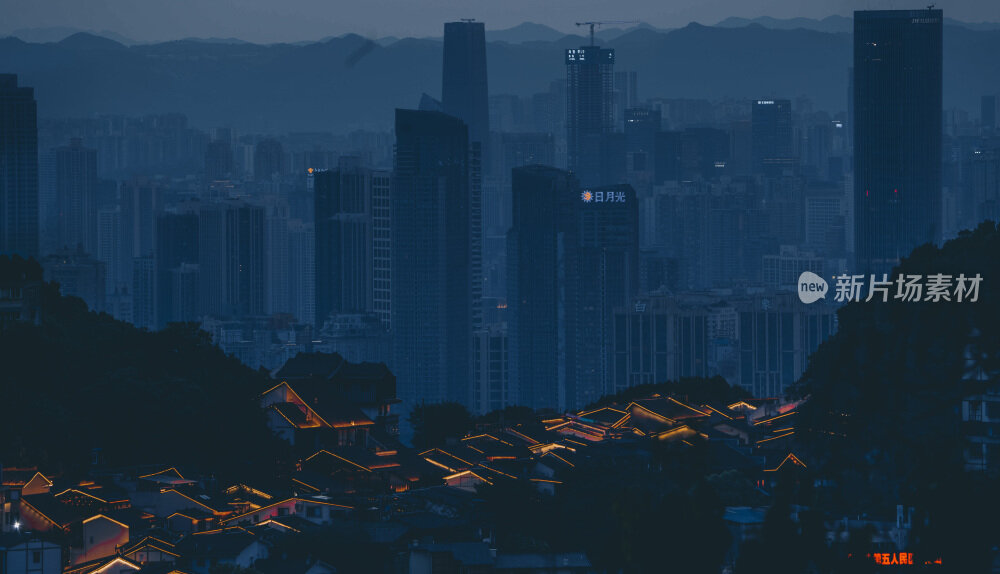 重庆主城区夜景