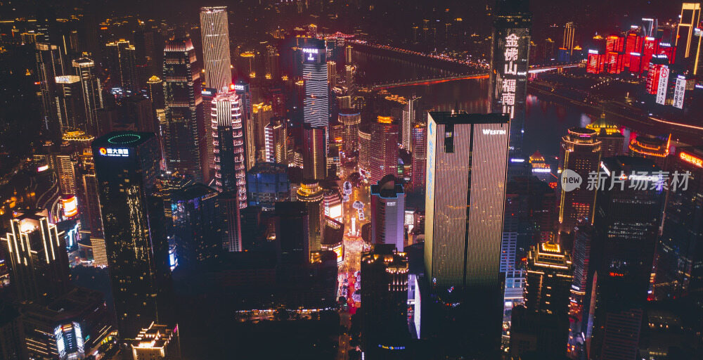重庆主城区夜景