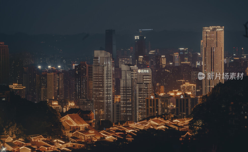 重庆主城区夜景