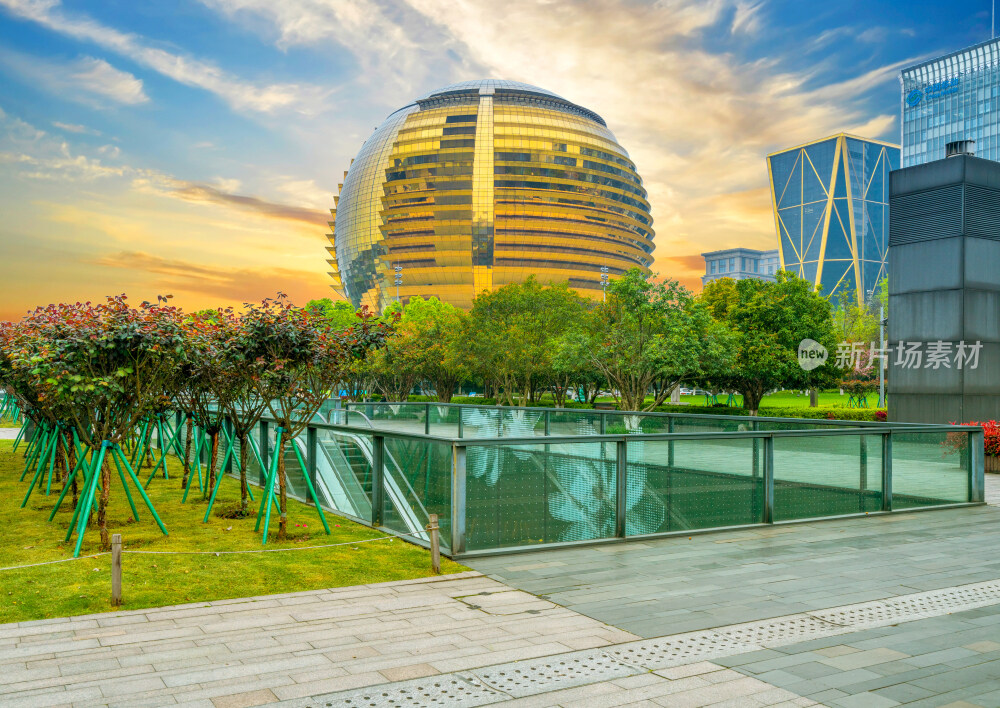 杭州钱江新城建筑