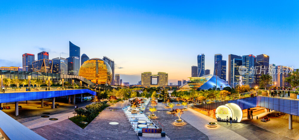 杭州钱江新城建筑