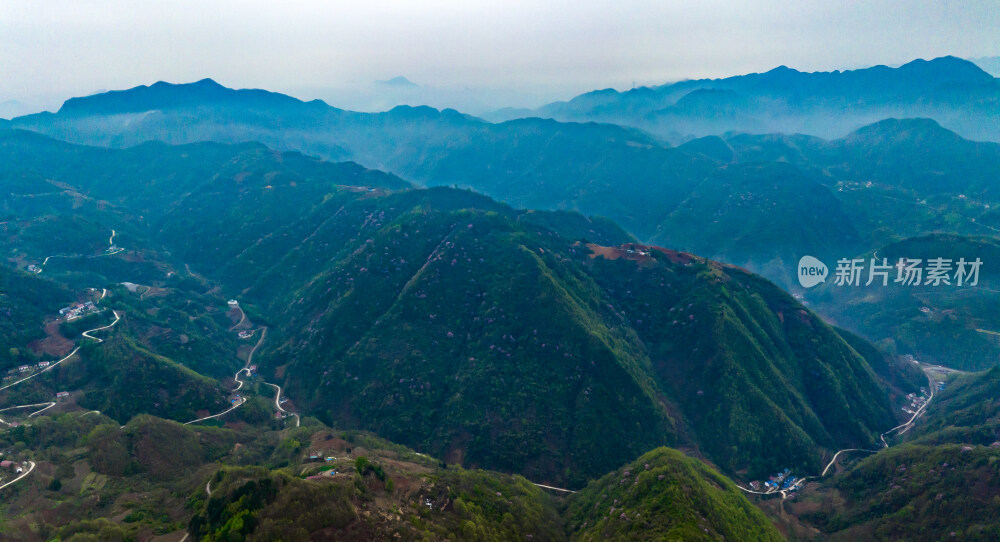 陕西安康市镇安县海棠山云海