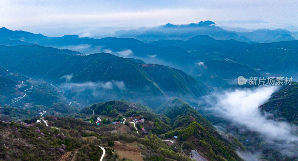陕西安康市镇安县海棠山云海