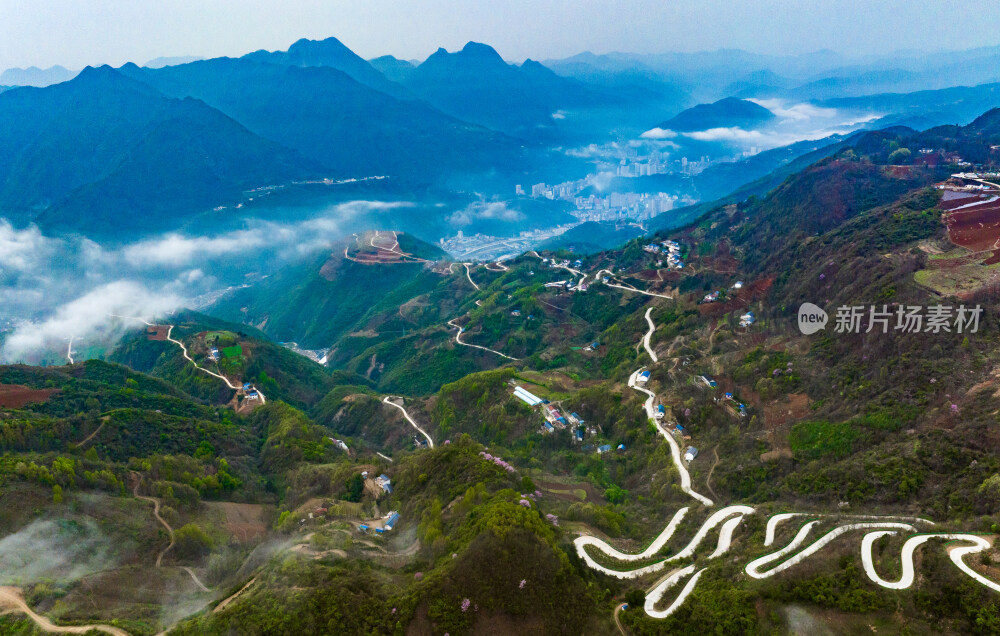 陕西安康市镇安县海棠山云海