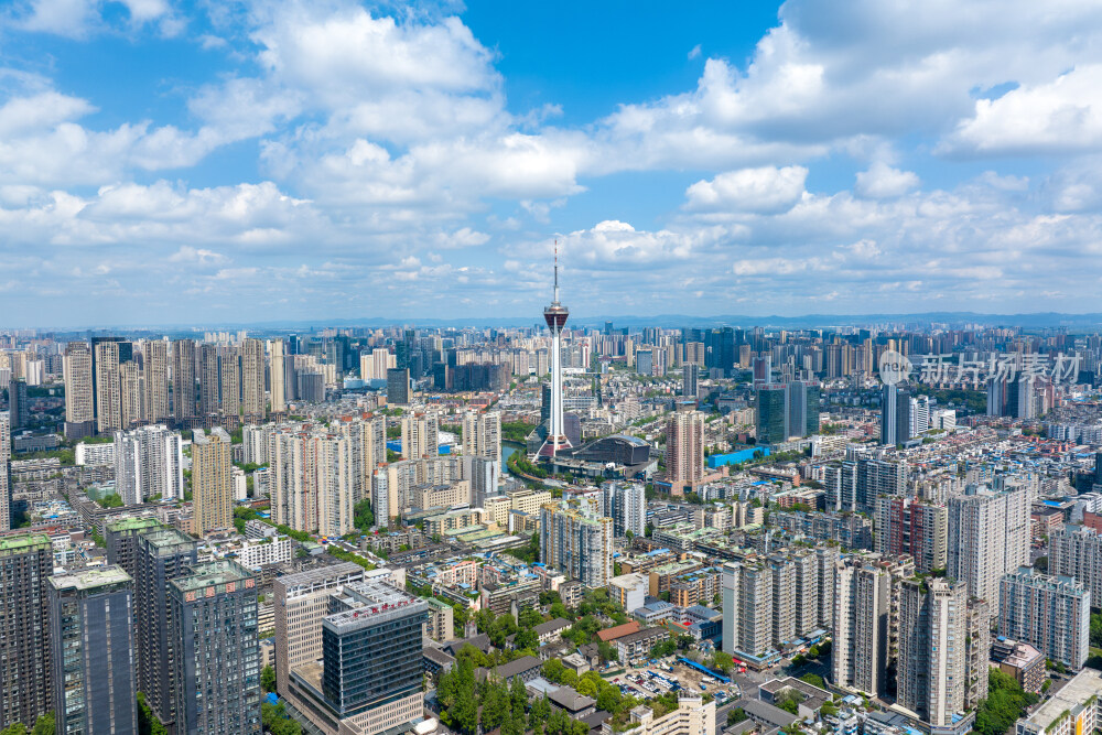 成都IFS电视塔航拍