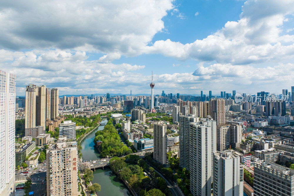 成都IFS电视塔航拍