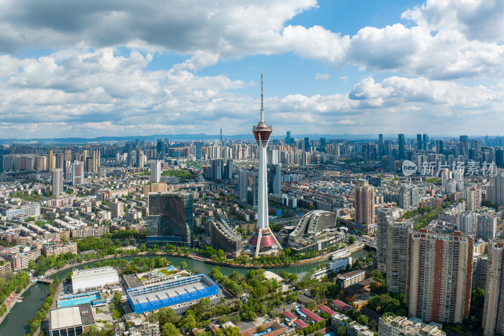 成都IFS电视塔航拍