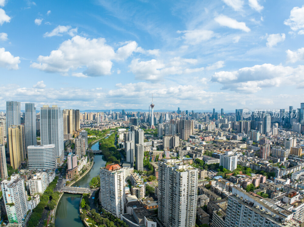 成都IFS电视塔航拍