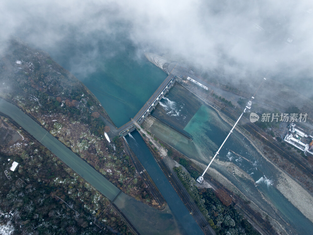 成都都江堰航拍