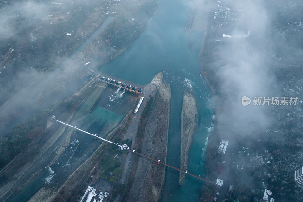 成都都江堰航拍
