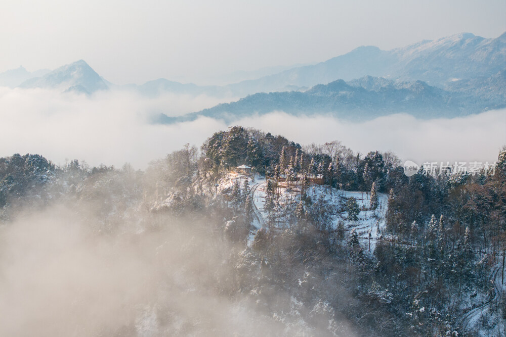 成都都江堰航拍