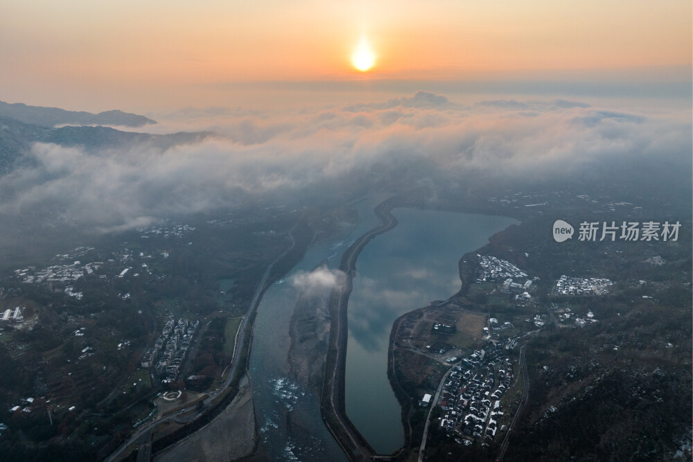 成都都江堰航拍