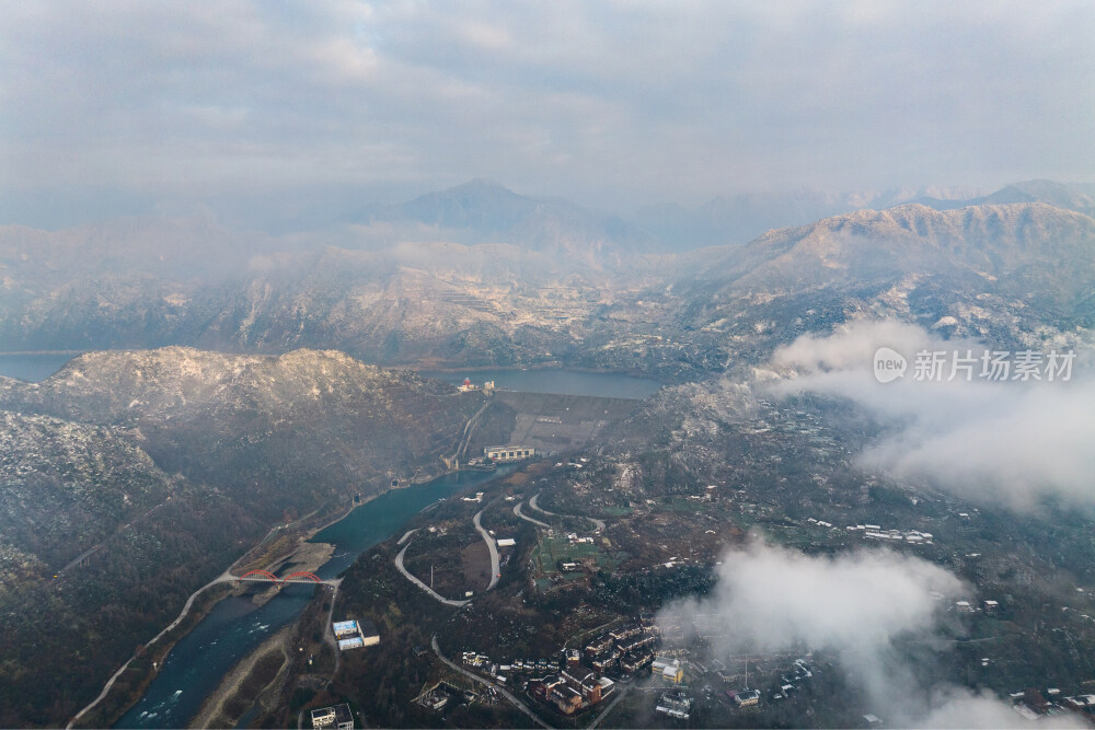 成都都江堰航拍